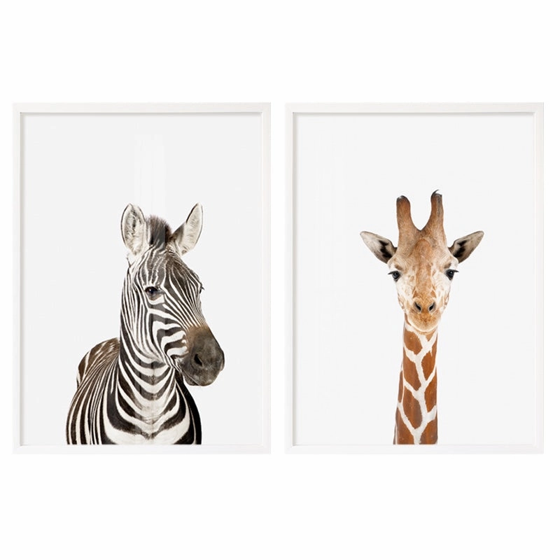 Animal Wall Arts for Kids Room