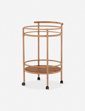 Annika Indoor / Outdoor Bar Cartoutdoor wrought iron plant stand