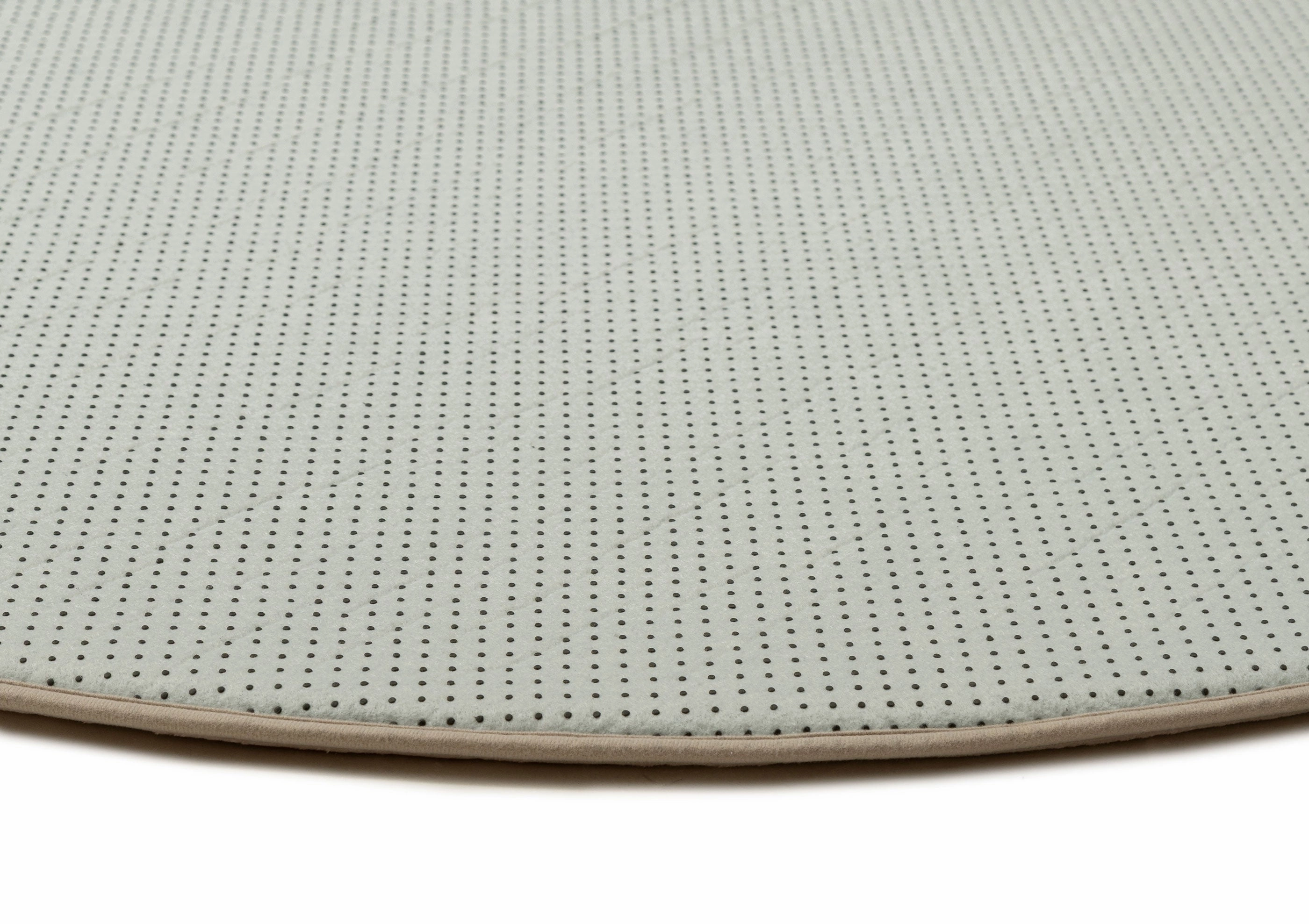 Antem Cream Beige Shapes Rollie Pollie Round Playmat