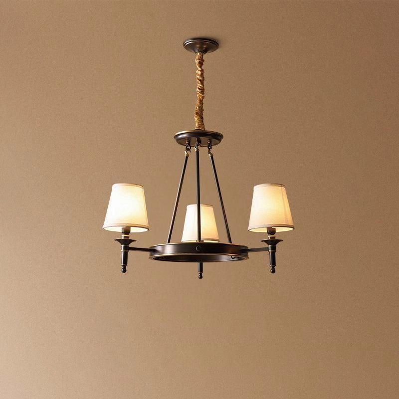 Antique Brass Chandelier