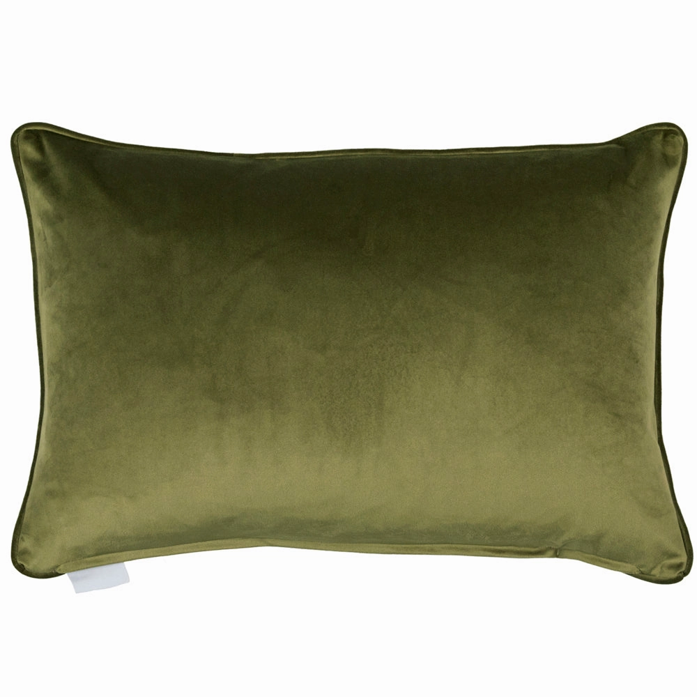 Arley Printed Feather Cushion Peridot