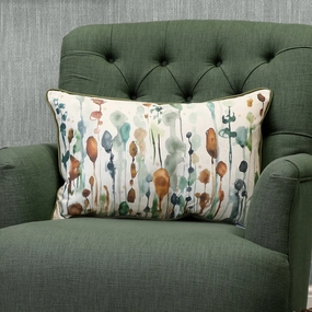 Arley Printed Feather Cushion Peridotbedding sets ,throw blankets 