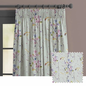Armathwaite Linen Printed Made to Measure Curtains Duck Eggbedding sets ,throw blankets 
