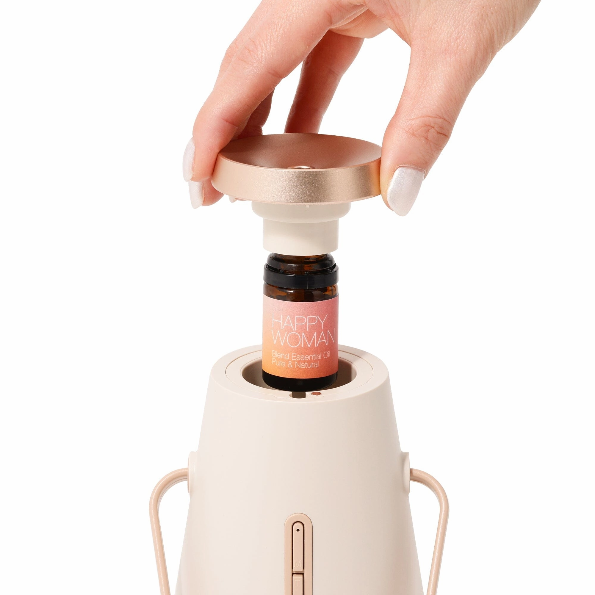 Aroma Lamp Diffuser Beige
