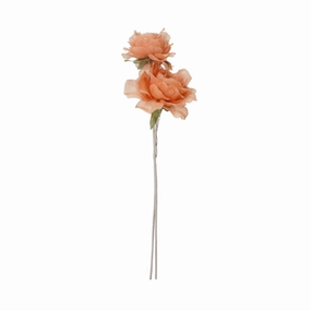 Art Flower Sheer Rose Orangehome decor ,wall decor 