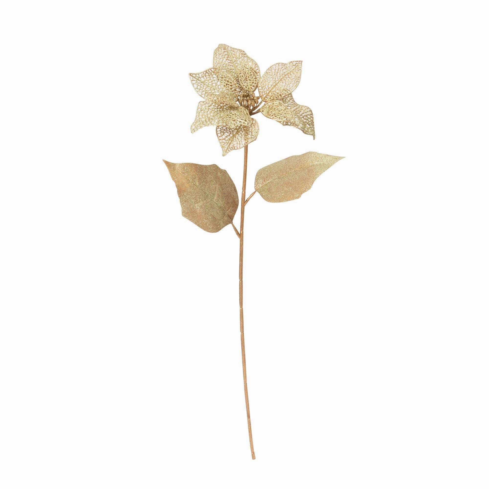 Art Plants Poinsettia  Goldhome decor ,wall decor 