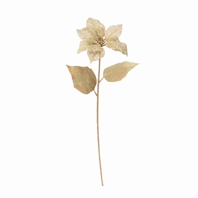 Art Plants Poinsettia  Goldhome decor ,wall decor 