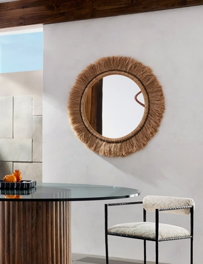 Arteriors Kai Round Mirrornordic style wall decor