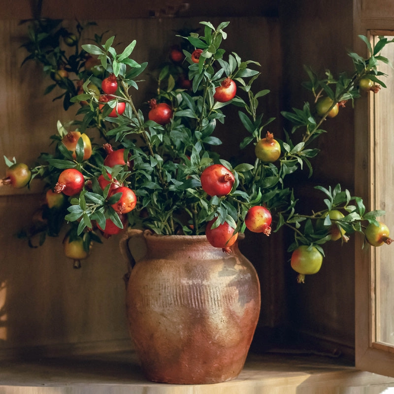 Artificial Pomegranate Fruit Plant