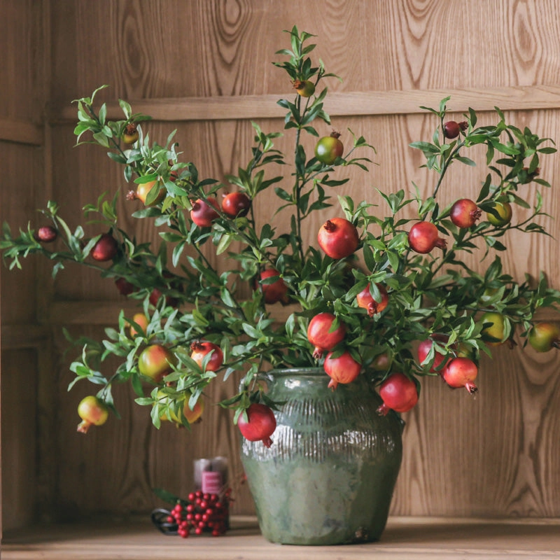 Artificial Pomegranate Fruit Plant