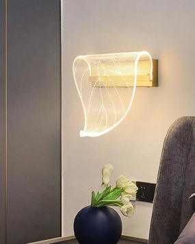 Artistic Luxe Wave Wall Lightmodern wall lamp,smart wall lamp