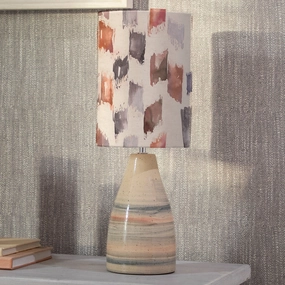 Arwen Anna & Japura Complete Table Lamp Sandstone/Rosewaterhome decor ,wall decor 