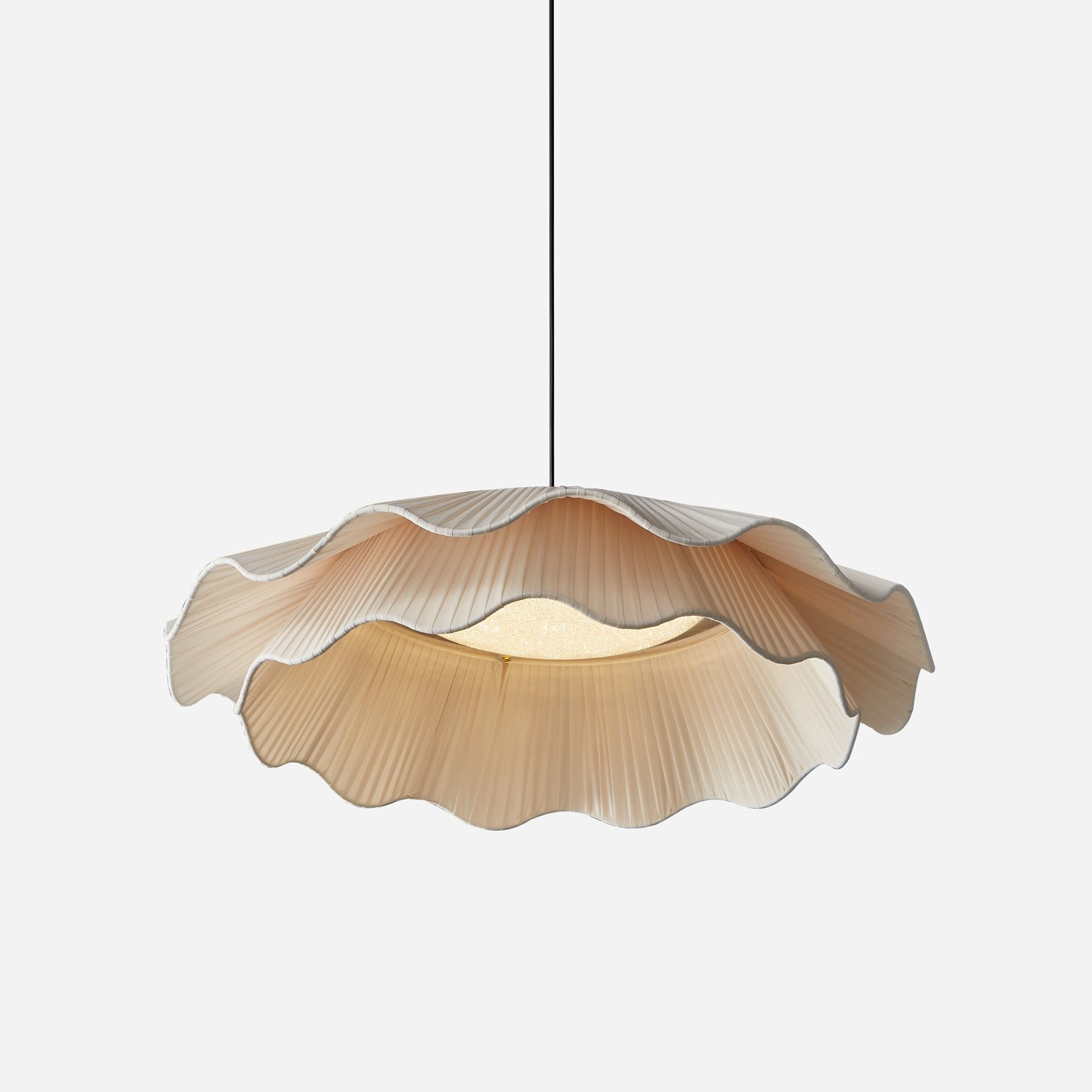Arwen Fabric Wave Pendant LampScandinavian pendant light ,modern chandelier 