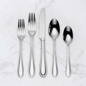 Ashbridge 80 Piece Flatware Seteco-friendly bamboo fiber tableware set 