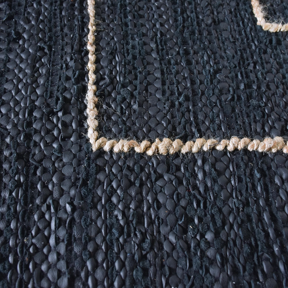 Ashkin Woven Leather Rug