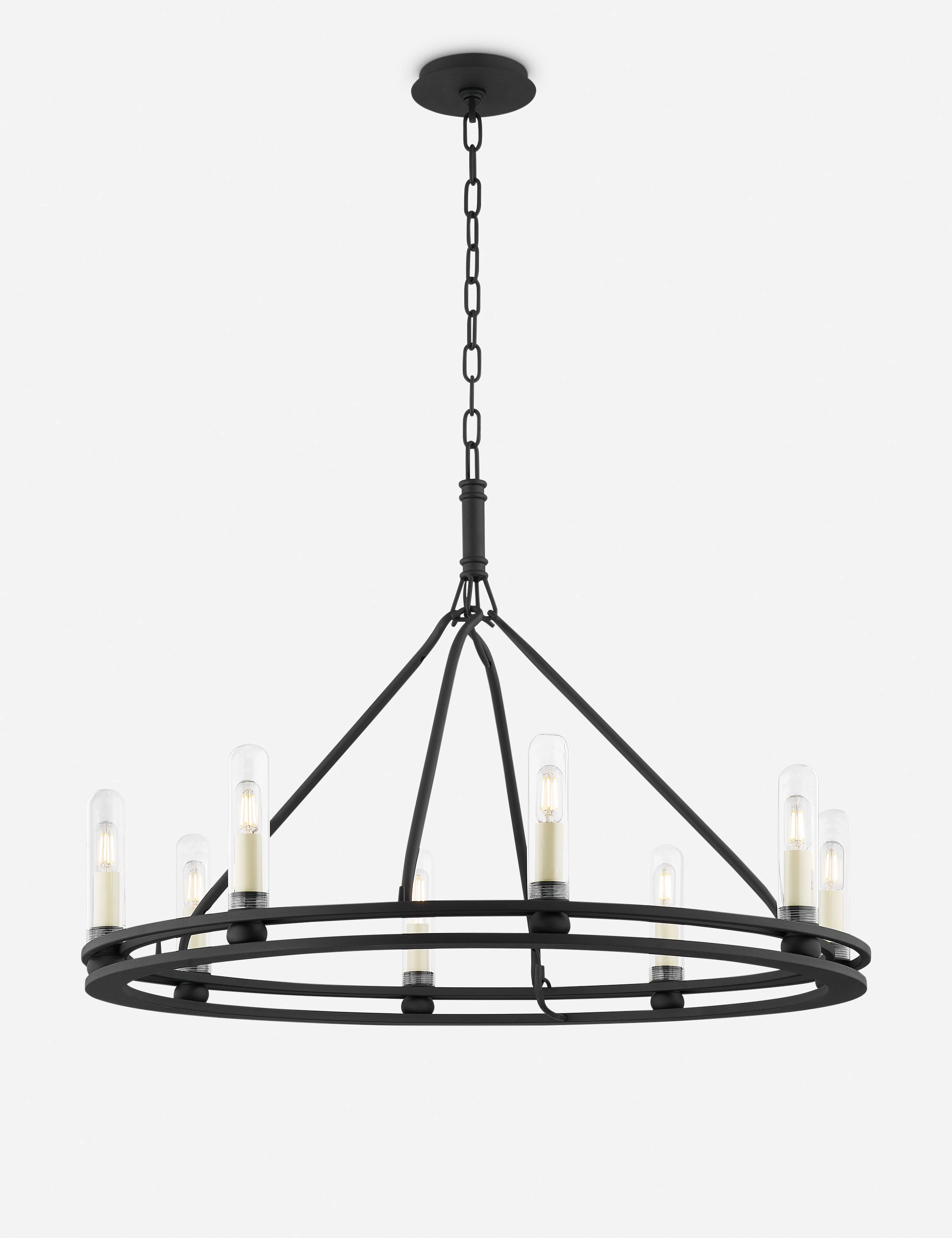 Astley Outdoor Chandelieroutdoor wrought iron plant stand