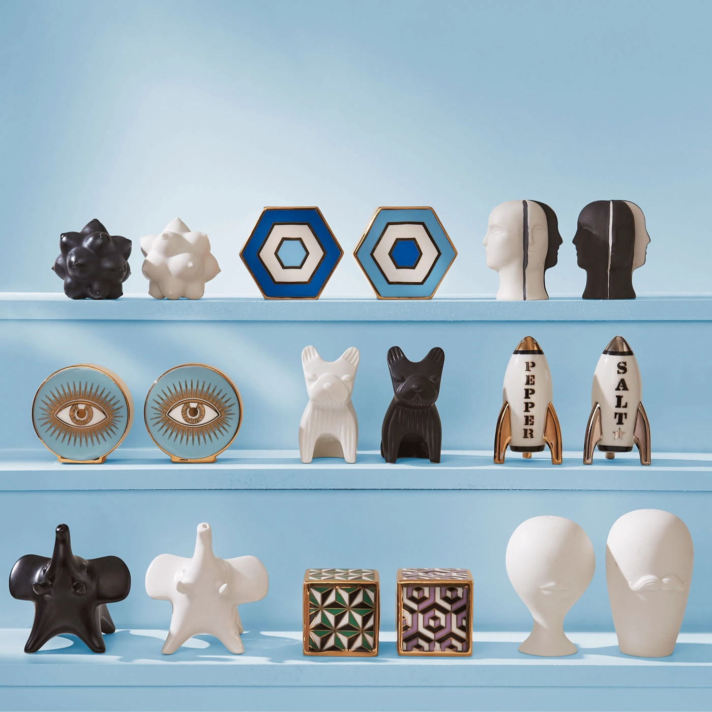 Atlas Salt & Pepper Set
