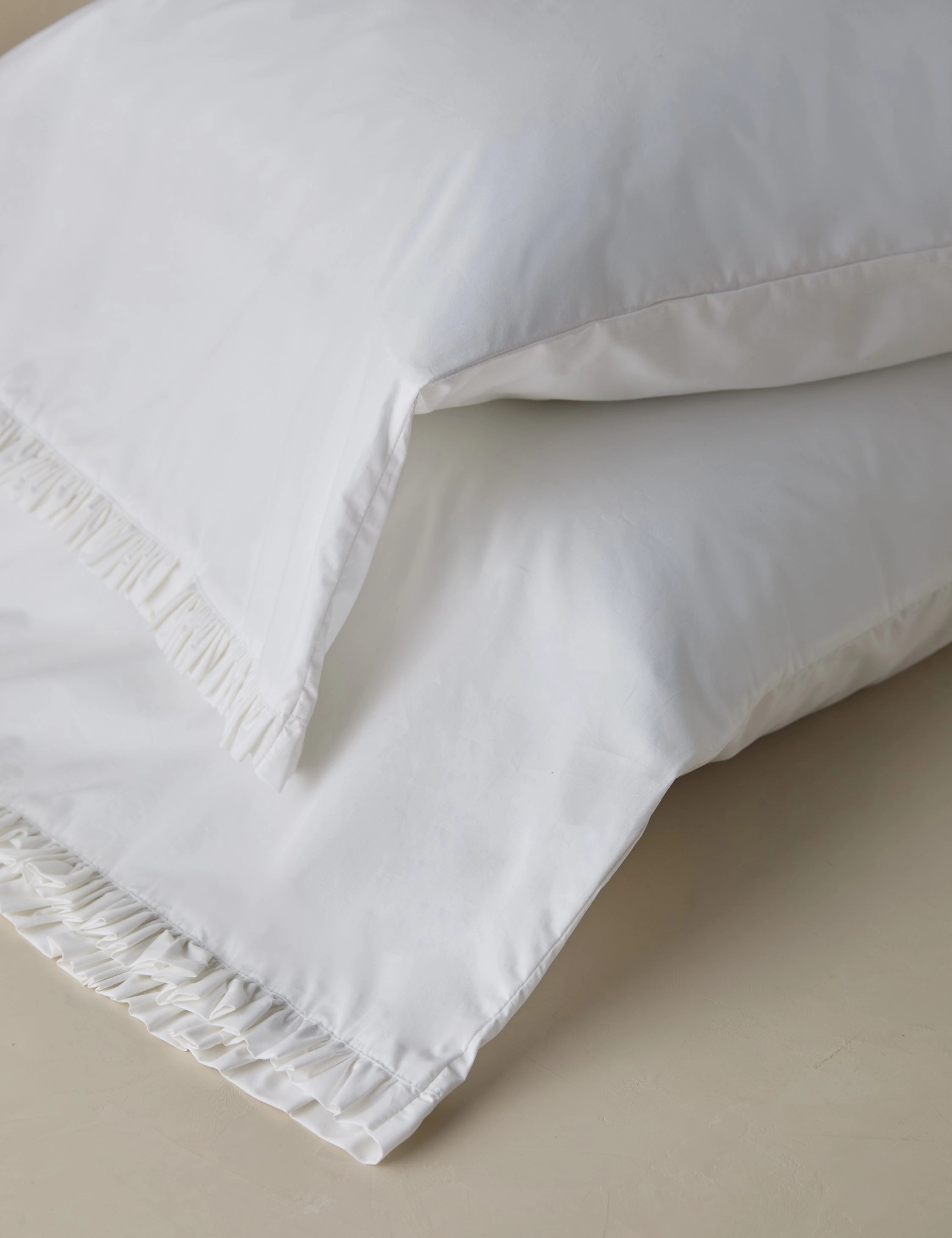 Audrey Ruffle Pillowcase (Set of 2) by Pom Pom at Home
