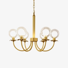 Aureate Radiance Glass Chandelierrustic chandelier,bedroom chandelier 
