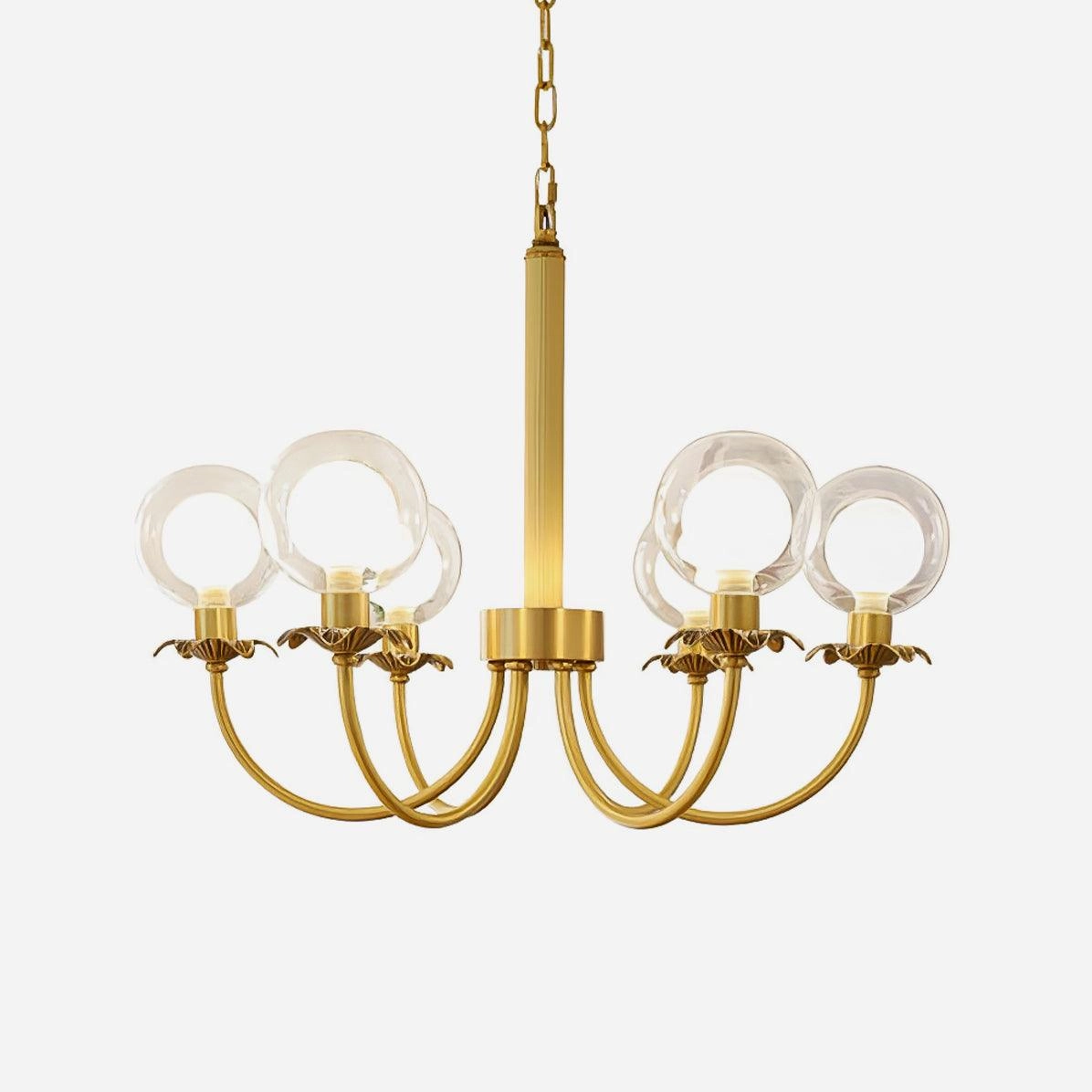 Aureate Radiance Glass Chandelierrustic chandelier,bedroom chandelier 