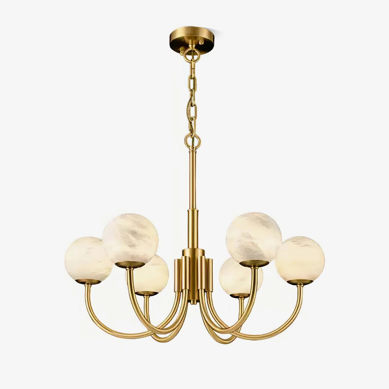 Aurelian Alabaster Globe Chandelierrustic chandelier,bedroom chandelier 