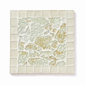Aureole Coaster Square 3 Whitewaterproof oil-proof tablecloth