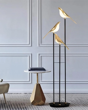 Aves 3-Bird Ambient Floor Lampmodern wall lamp,smart wall lamp