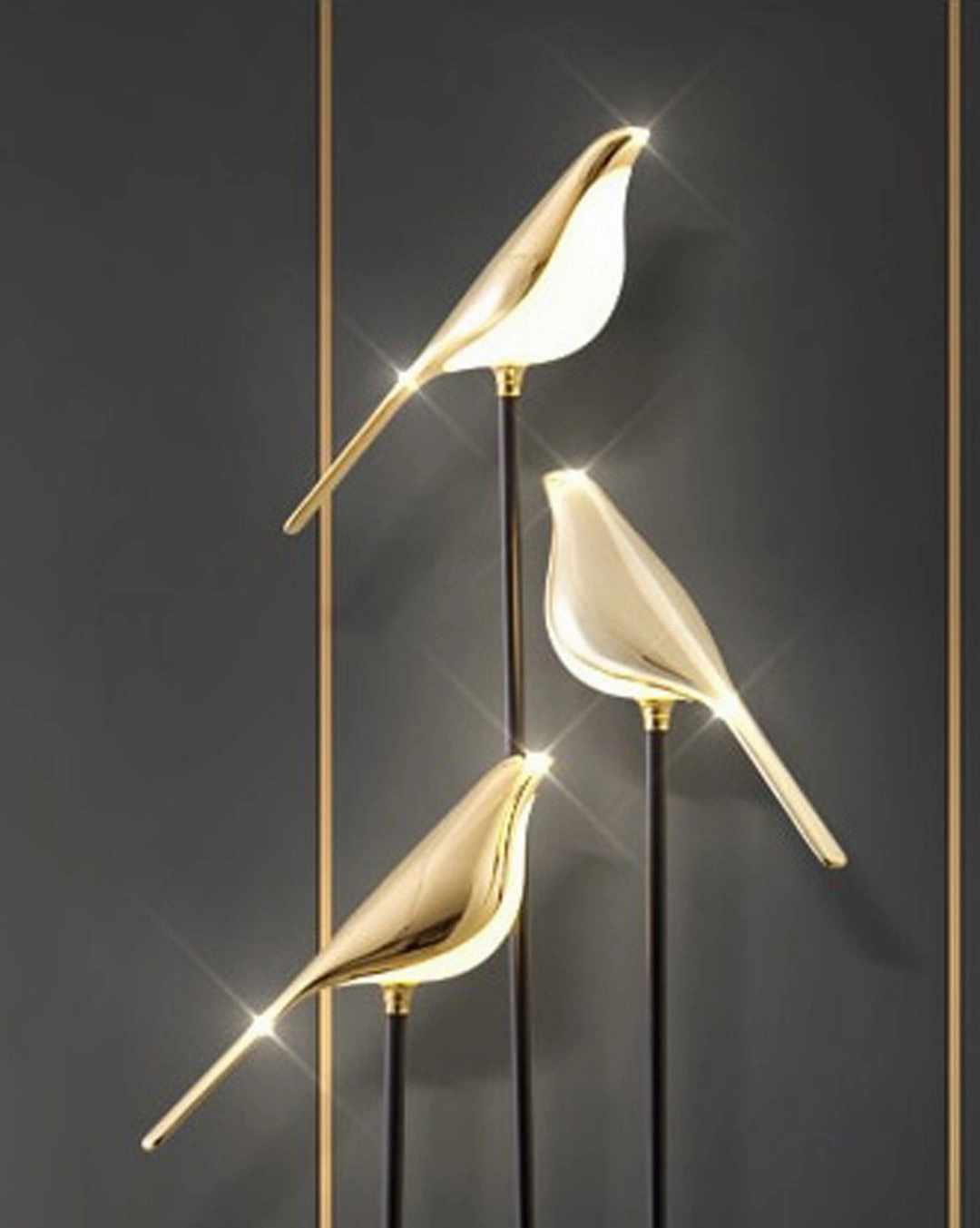Aves 3-Bird Ambient Floor Lamp