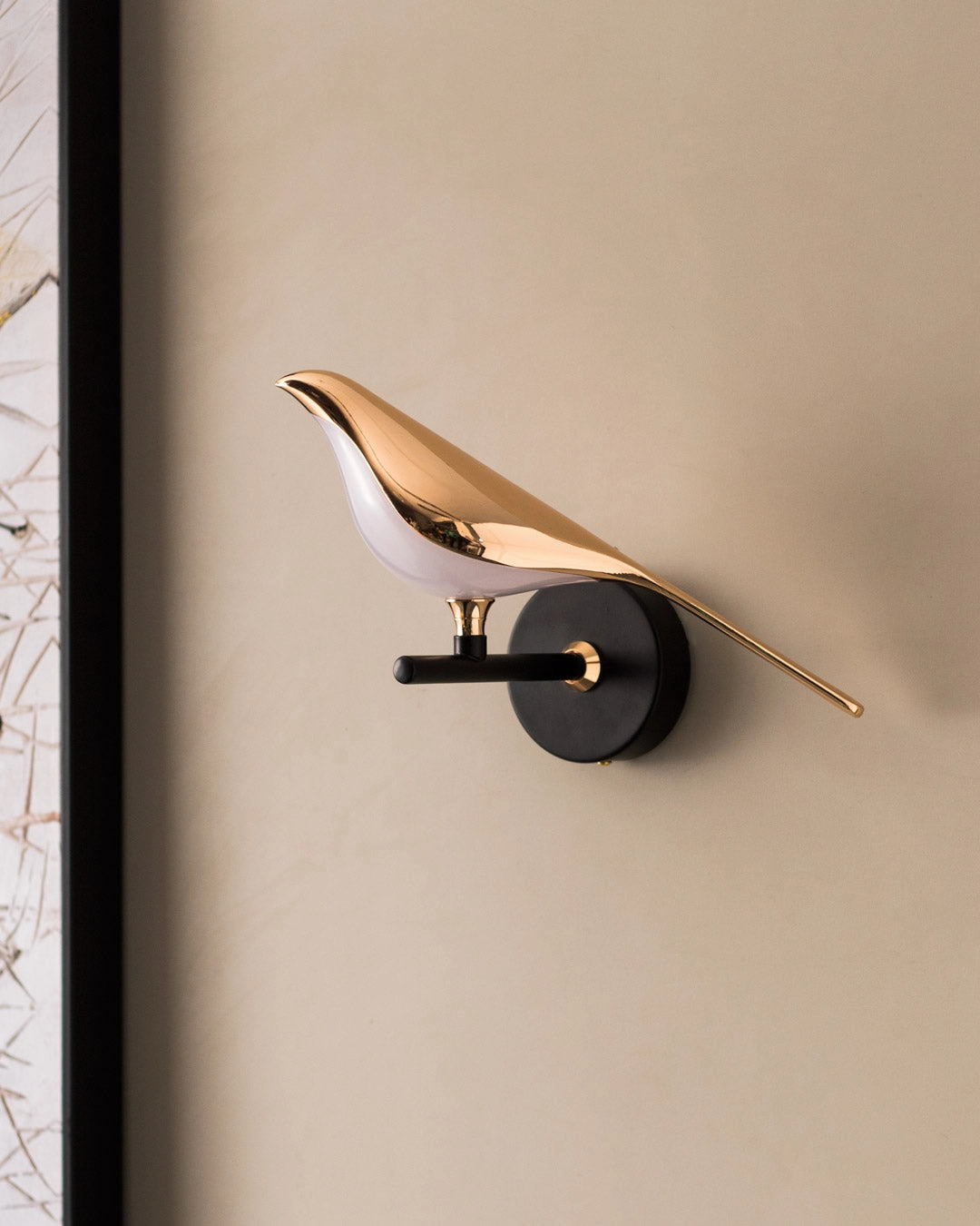 Aves Sitting Bird Wall Sconces