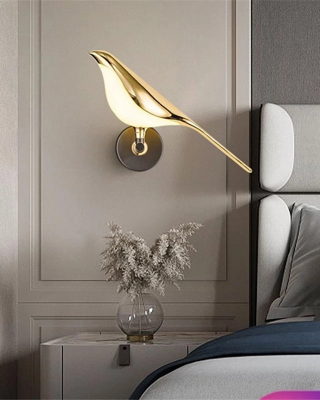 Aves Sitting Bird Wall Sconces