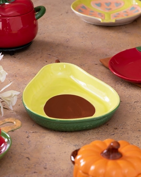 Avocado Serving Plattermodern kitchen decor ,kitchen dinner set ,dinnerware 