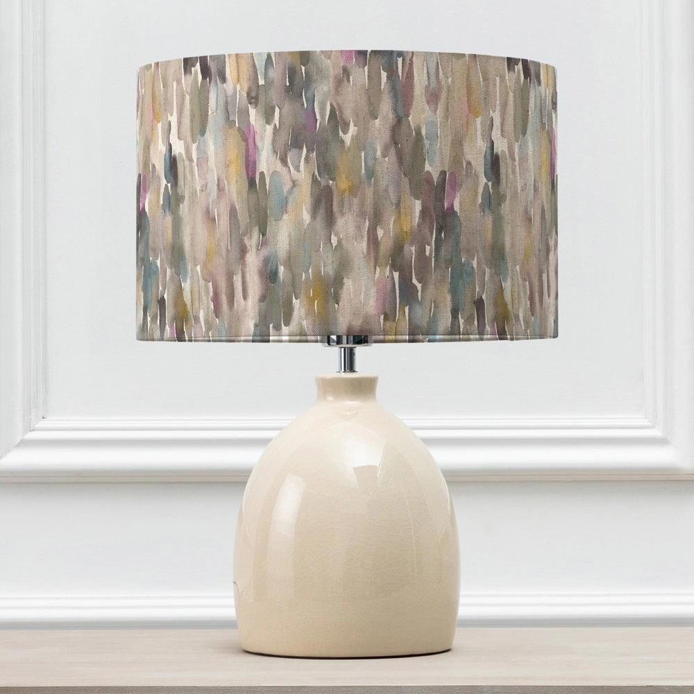 Azima Eva & Leura Complete Table Lamp Cream/Ironstone