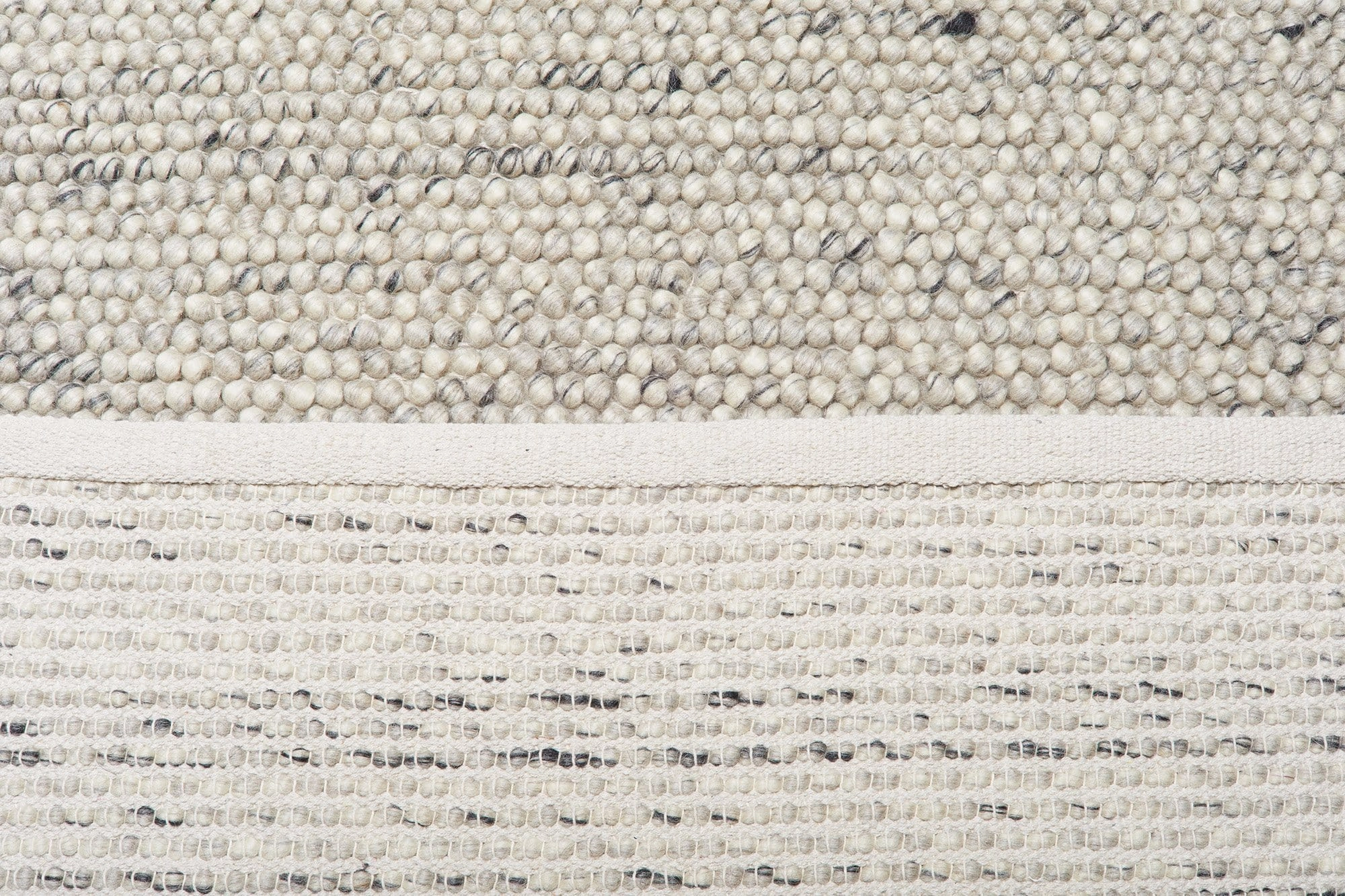 Azizah Marble Grey Looped Wool Rug *NO RETURNS UNLESS FAULTY