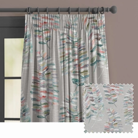 Azolla Printed Made to Measure Curtains Cinnamonbedding sets ,throw blankets 