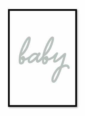 Baby in Green, Posterpop culture themed posters