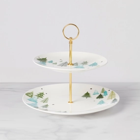 Balsam Lane 2-Tiered Serverafternoon tea dessert tray