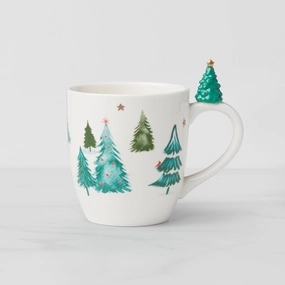 Balsam Lane Figural Tree Mugmodern kitchen decor ,kitchen dinner set ,dinnerware 
