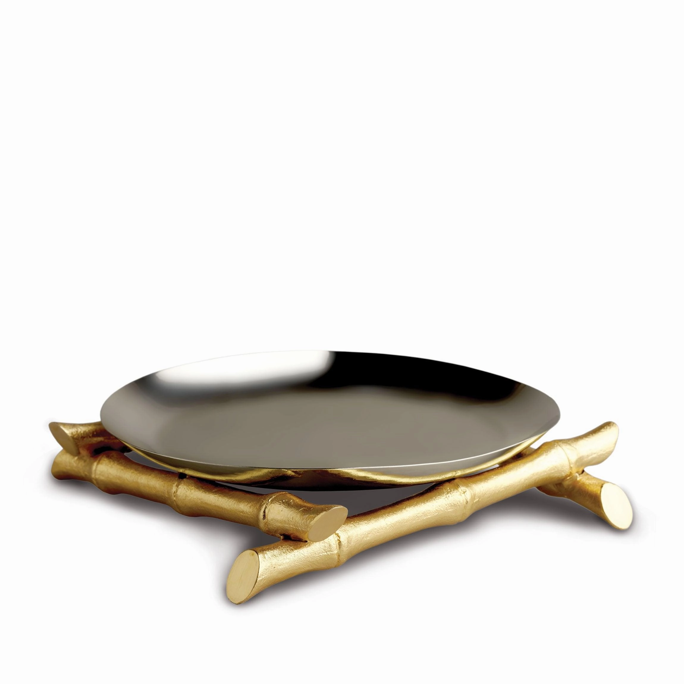 Bambou Round Platternordic style desktop ornaments