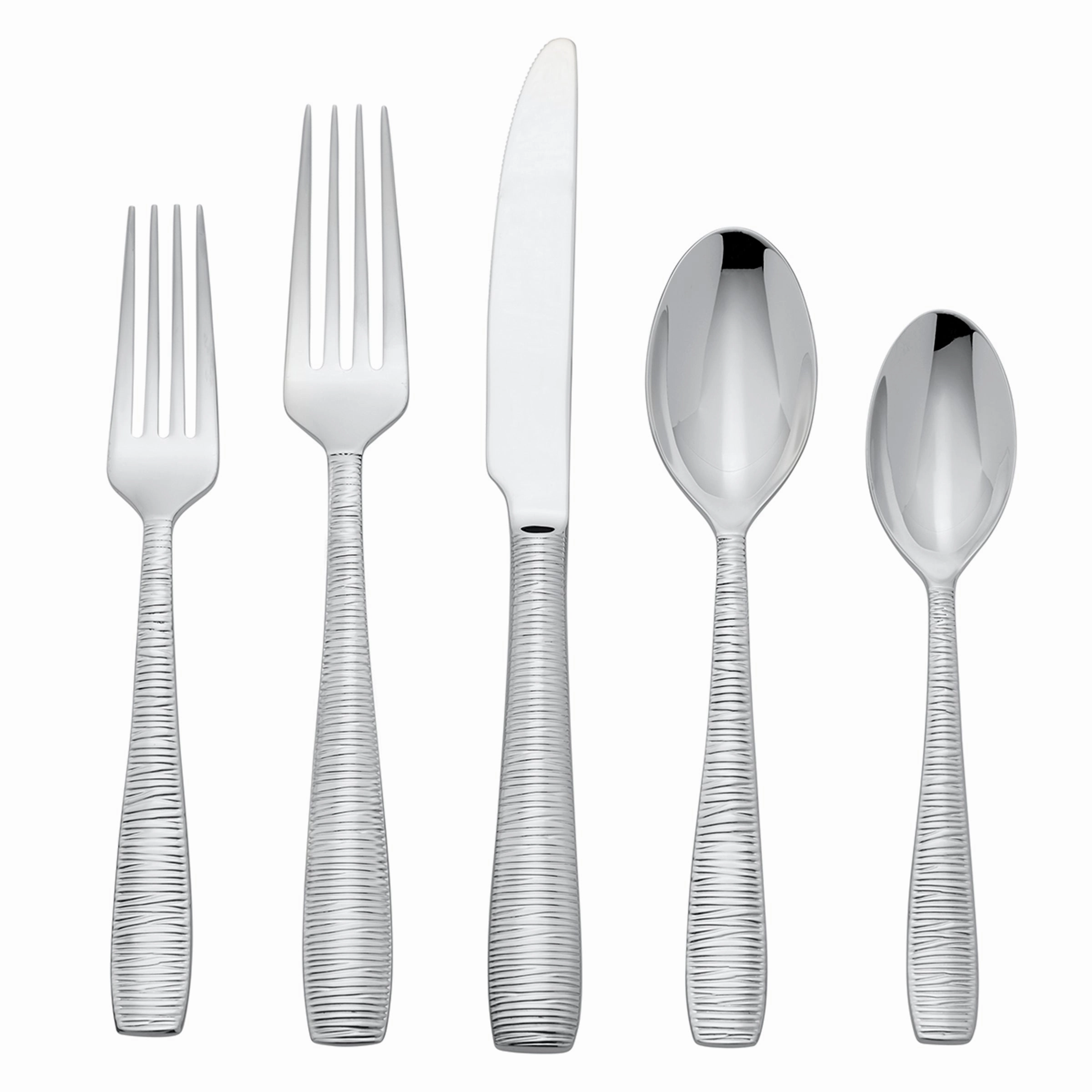 Bandera 20 Piece Flatware Seteco-friendly bamboo fiber tableware set 