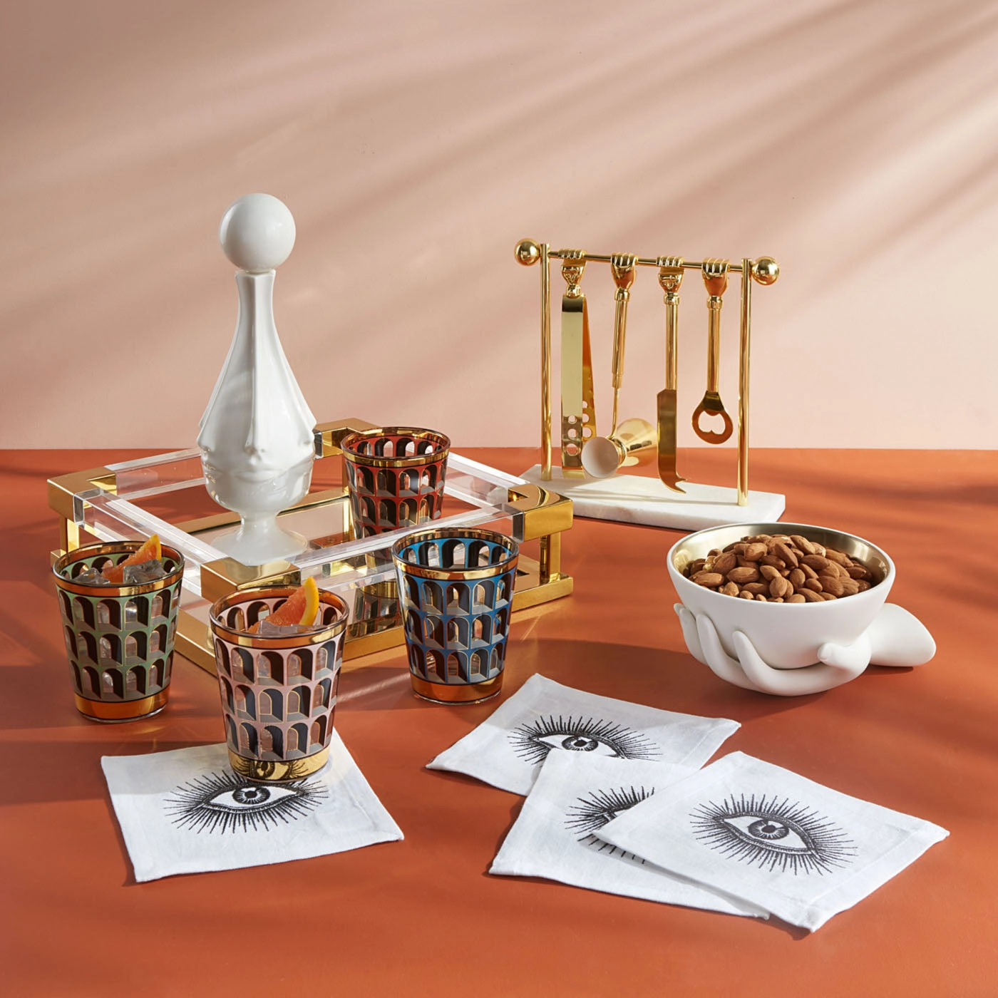 Barbell Barware Set