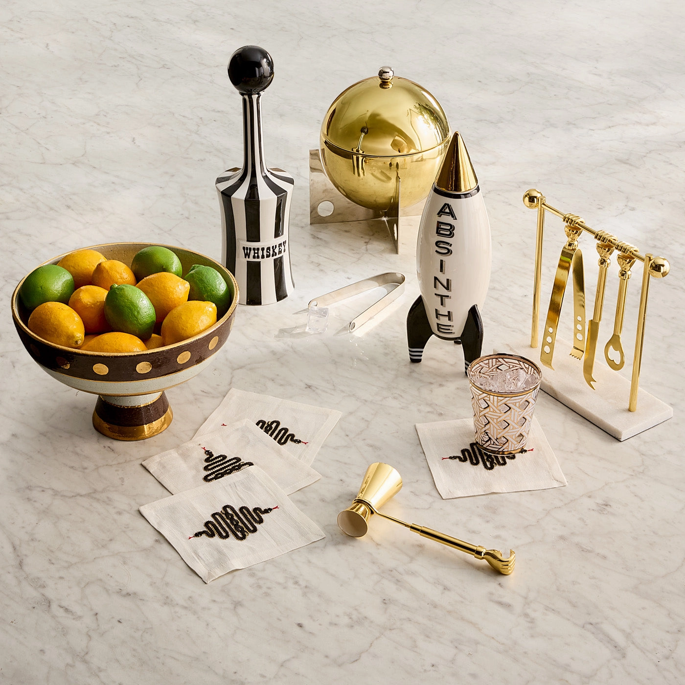 Barbell Barware Set