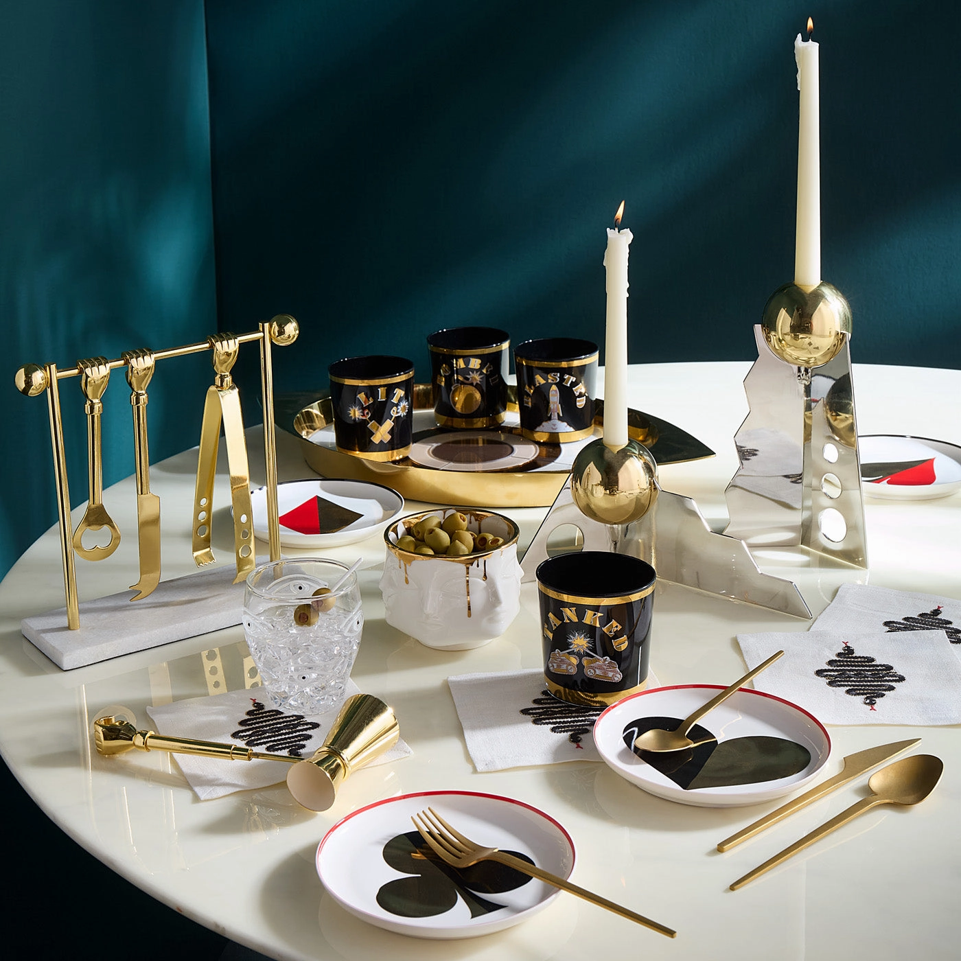 Barbell Barware Set