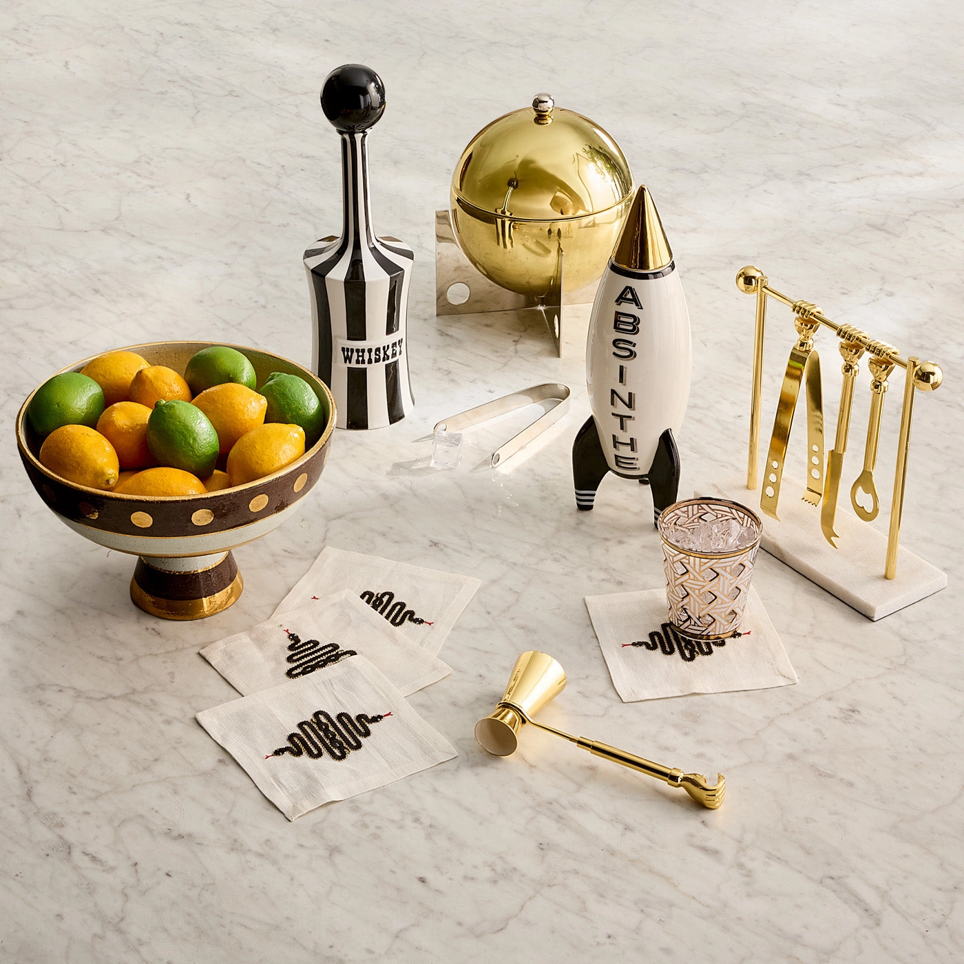 Barbell Barware Set