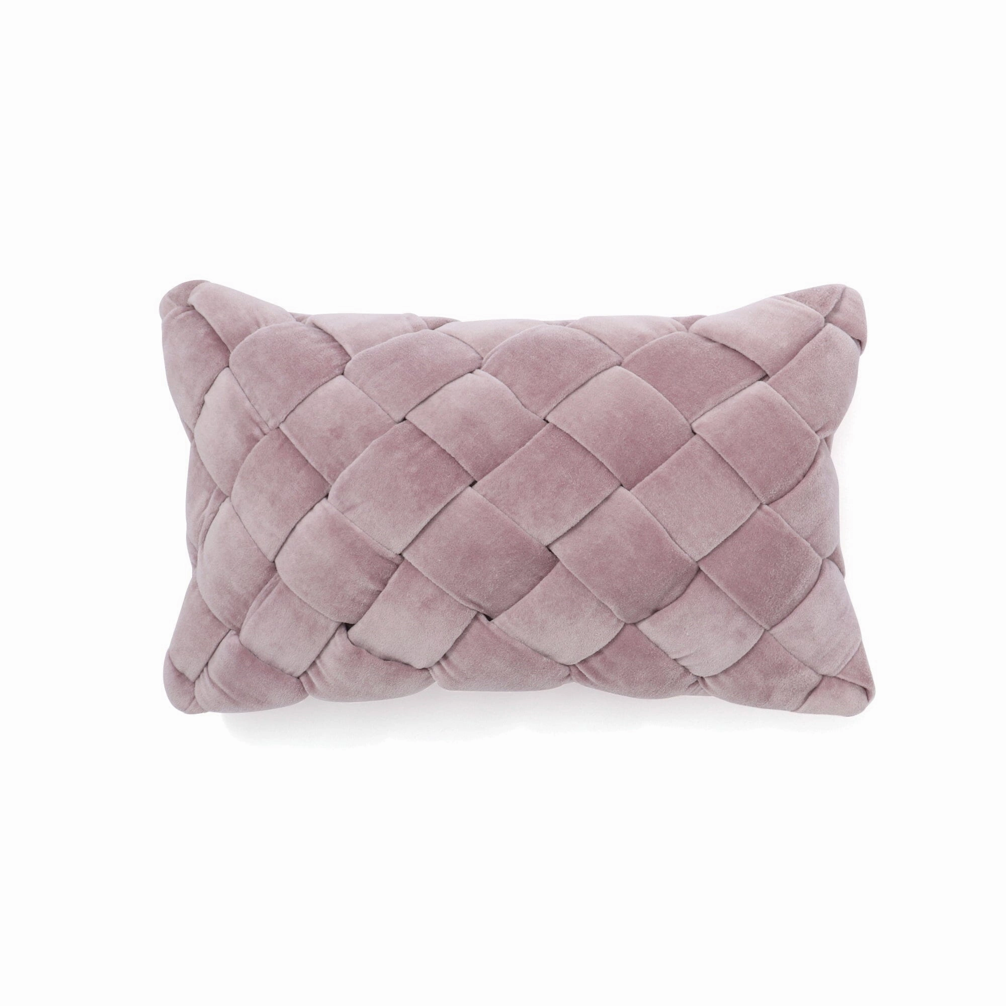 Basket Woven Cushion Cover 400 X 250 Purplebedding sets ,throw blankets 
