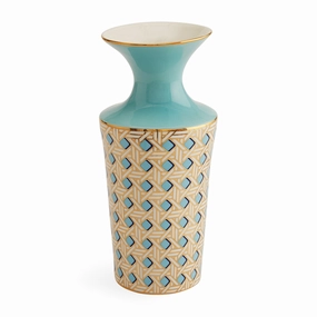 Basketweave Cuff Vasehandmade ceramic dinnerware set