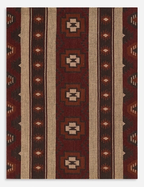 Batten Flatweave Wool Rugmodern color block patchwork rug
