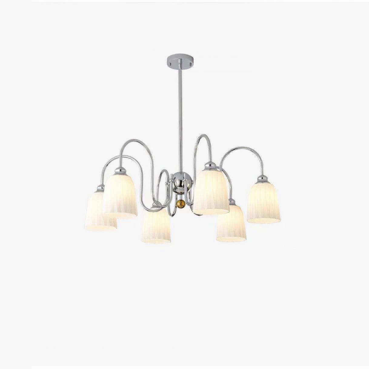 Bauhaus Pleated Chandelier