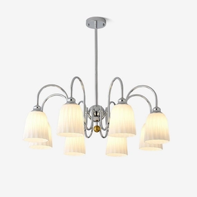 Bauhaus Pleated Chandelierrustic chandelier,bedroom chandelier 