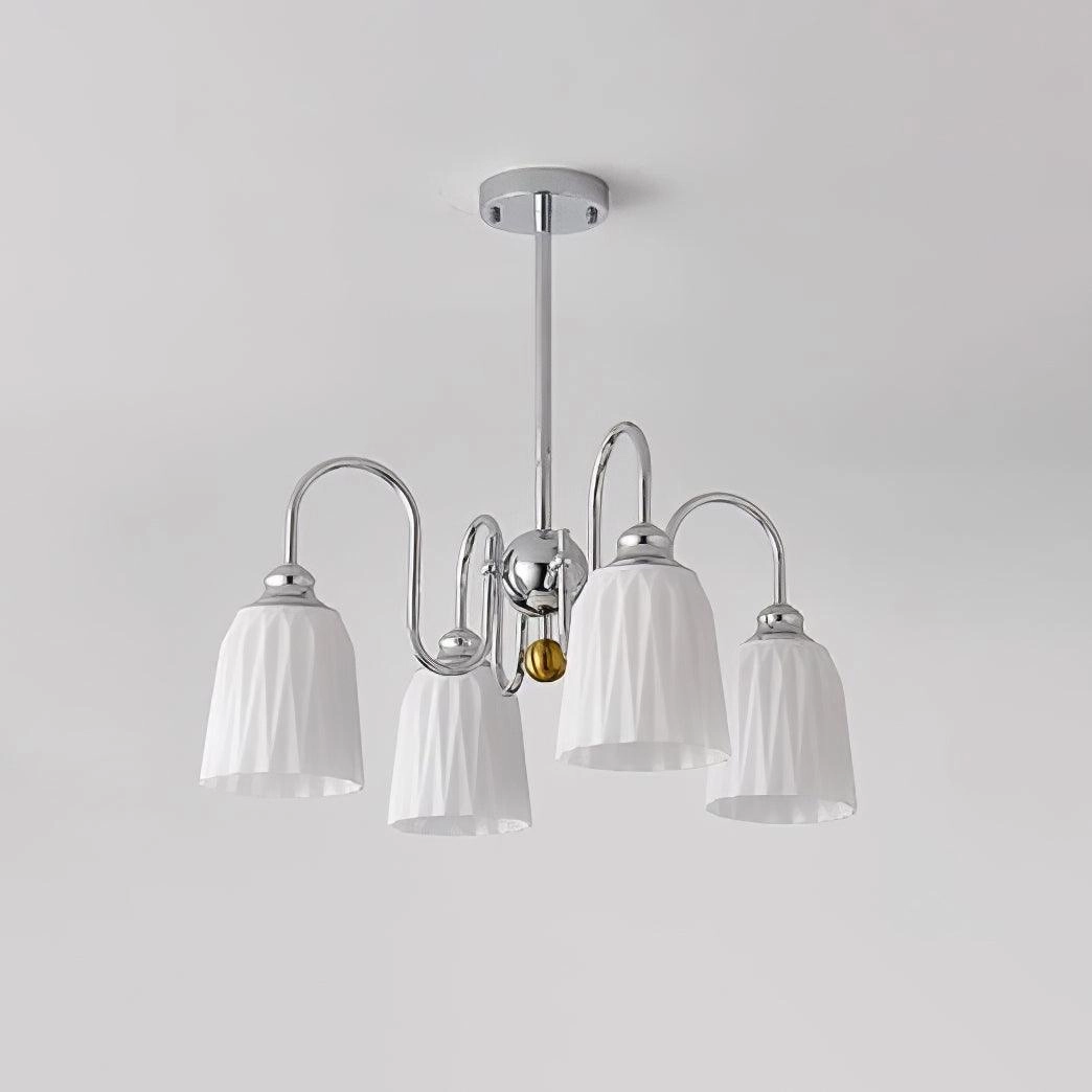 Bauhaus Pleated Chandelier