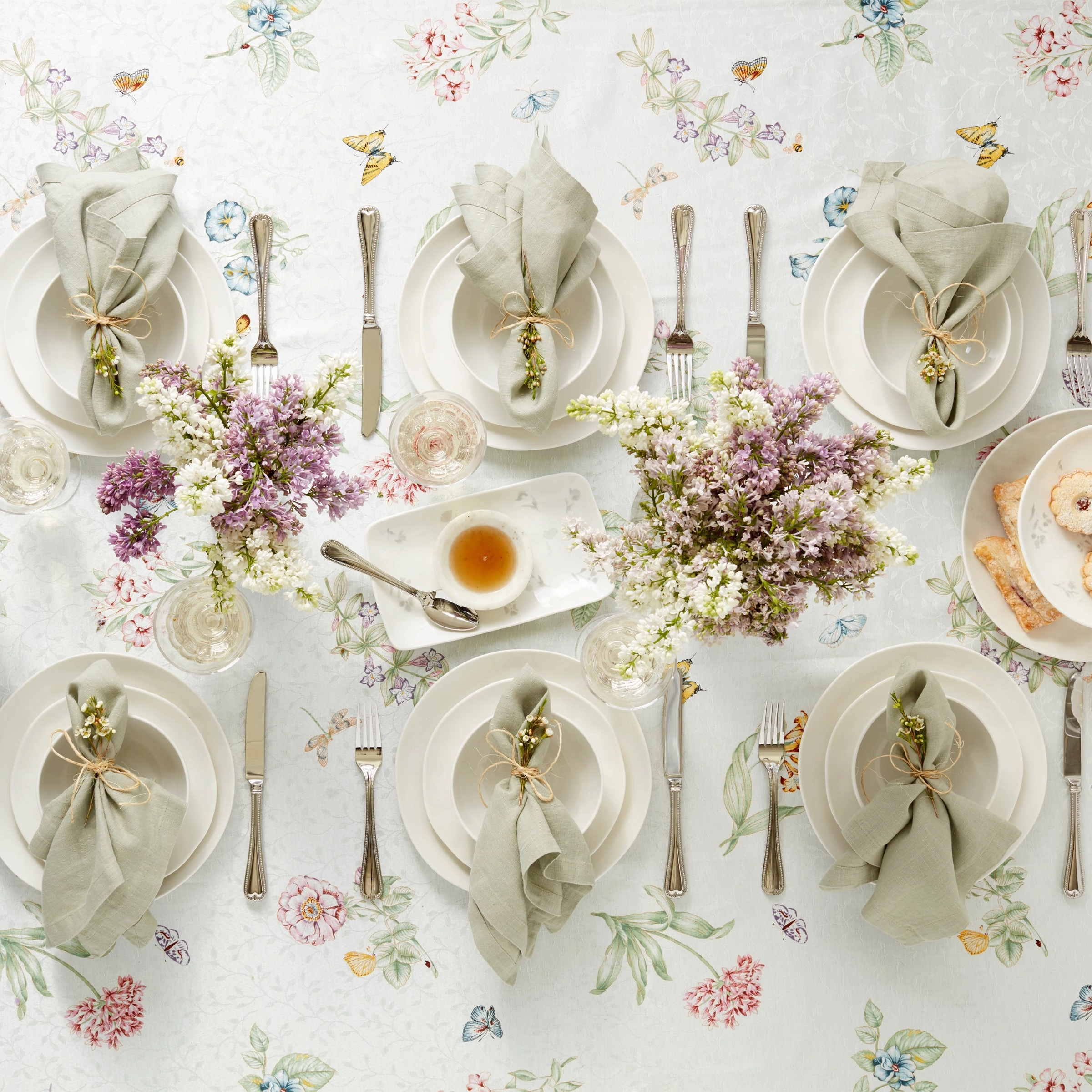 Bay Colors 12-Piece Dinnerware Set, White